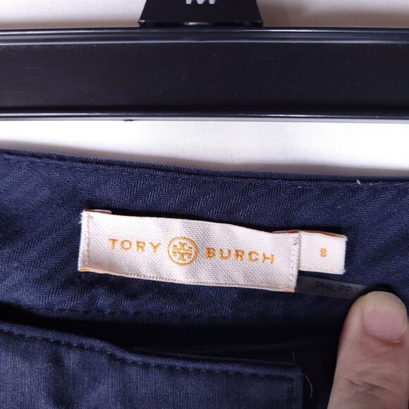 Tory Burch Pants Womens 8 Navy - Picture 5 of 6